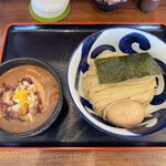 麺匠ことぶき - 濃厚つけそば煮卵　1000円税込