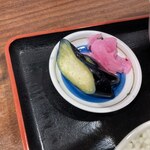 味処花しょく - 漬物美味