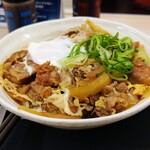 松屋 - 牛とじ親子丼並650円