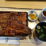 炭火焼うなぎ 南家 - うな重・極 税込3960円