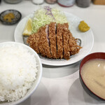 とんかつ檍 - 肩ロースかつ定食