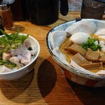 麺屋 さん田 - 鶏チャーシュー丼とカレーラーメン全部のせ