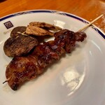 酒どこ べらぼう - 砂肝としいたけ