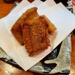酒どこ べらぼう - かすべの竜田揚げ
