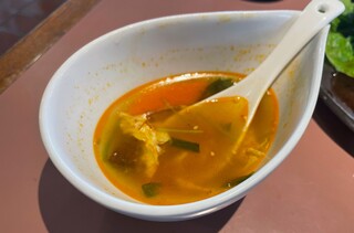 Fuurin - スープ（半分位飲んだ後）