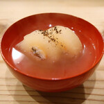 食堂 おがわ - 鱧と大根のお椀