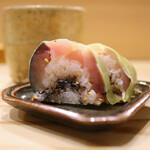 食堂 おがわ - アジ棒寿司