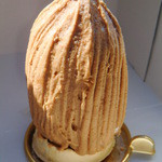 アテスウェイ - 午後の日差しを浴びて輝くモンブラン（笑）