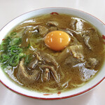 いのたに 本店 - 中盛肉入＋生卵