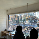 フォレスト ヴェール - 店から見える森