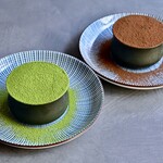 日本茶屋ハトハ - 日本茶ティラミス