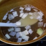 塩そば専門店 桑ばら - 鶏白湯熱盛り麺と返りじゃこ出汁の淡麗つけそば