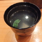天寿し - お吸い物