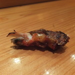 天寿し - 車海老の頭を焼いた物