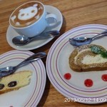 カフェシュクルーム - ランチデザート プラス100円
            かなり薄いです‼