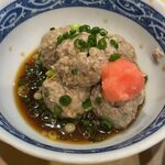 宝山 いわし料理 大松 - 「つみれポン酢」550円