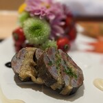 銀座 大石 - トロットロッに脂の乗ったサンマ。皮目と苦味と香ばしさと相まって、食べるのに夢中になる。