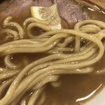 麺座 でん - 麺アップ