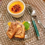 ビストロオカジ - デザート クリームブリュレ