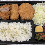 とんかつ 新宿 さぼてん - 料理写真:ヒレ・コロッケ弁当