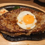 Bikkuri Donki - ガリバーバーグステーキ エッグ1,435円 