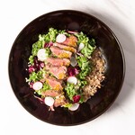 AUS rump Steak w/brown rice risotto