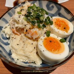 YAKINIKU BON'S - ポテトサラダ ポテトがジューシーでうす味なのが◎