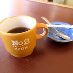 天津 - 食後にコーヒーのサービス
