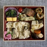 どんたく - 牡蠣の炊き込みご飯弁当