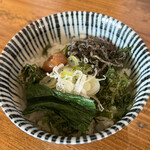 Chuuka Soba Semmon Ten Hoojiro - 出汁かけ飯（梅昆布）200円