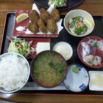 さかな食人 - かきづくし定食