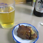 天遊 - この時のお酒のアテその①豚足