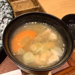 とんかつ けい太 - トン汁