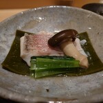 銀座 稲葉 - 白甘鯛