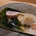 銀座 稲葉 - 鰆の藁焼き