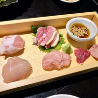 やきとり 嶋家 - 2020/02/23鶏のお刺身