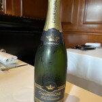 レストラン マノワ - コースドリンクのシャンパン