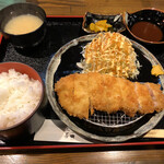 とんかつ上善 - 上ロースかつ定食