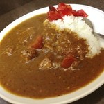 大三元 - 昔からある素朴なカレー、とは思わなかった。黒胡椒がアクセントのユニークなカレー。