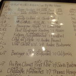 Wine Bar base - ’13.４月メニュー