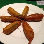 ガラムマサラ - 2013年5月13日オフ会　オクラのアメリカンドッグ