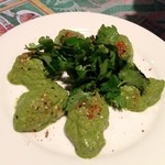 ガラムマサラ - 2013年5月13日オフ会　カキのパクチーソース　冷たくして