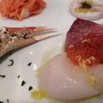 リボリータ エ サルメリア - 魚貝前菜