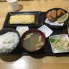 どさんこ食堂 カムイ - だしまき卵とザンギ定食