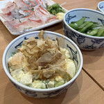 ヒモノ照ラス - ポテトサラダ　枝豆