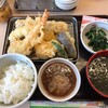 さん天 - グランドスラム天ぷら定食（840円）