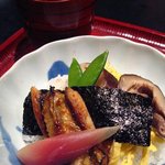 島宿　真里 - 穴子のばら鮓しと素麺のふしのすまし