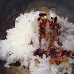 島宿　真里 - 土鍋のおこげご飯