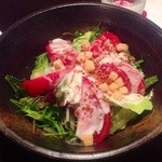 喜和美家 - H25.05　とろとろ卵のシーザーサラダ