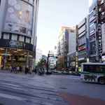 Shibuya Yakiniku Kongouen - 目の前にマルイシティ渋谷が見えてきた所で左折し